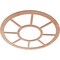 Ekena Millwork Grace Wood Fretwork Pierced Ceiling Medallion, Cherry, 36"OD x 13 1/8"ID x 3/8"T CMWP36X0375GRCH - alternate 2